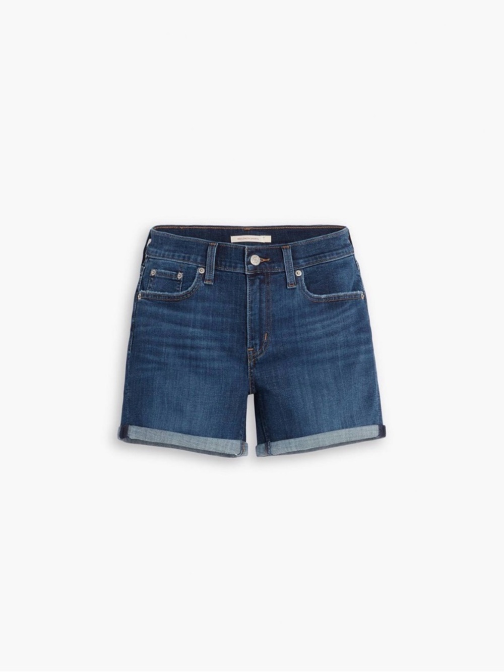 Levi's Mid Length Denim Shorts - Dark Blue